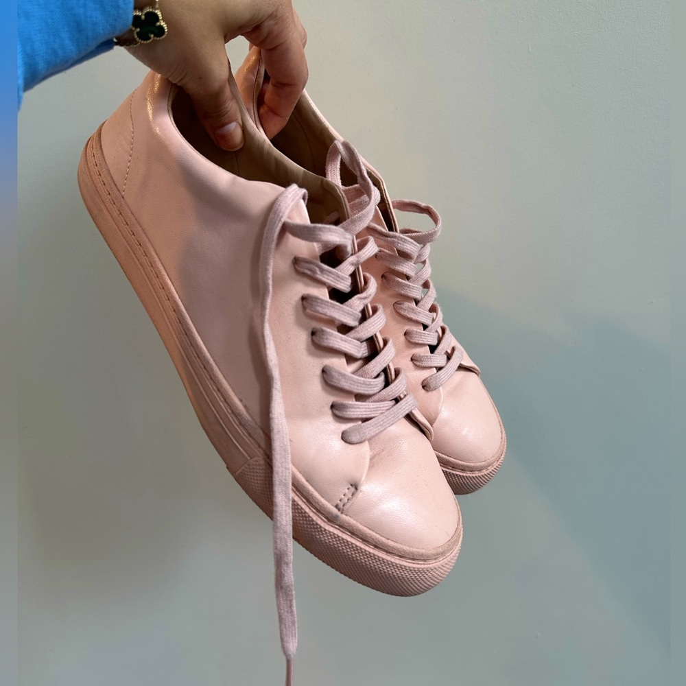 Zara pale pink sneakers - Picture 1 of 7